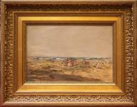 Escena en la playa. José Morillo y Ferradas (Cádiz)